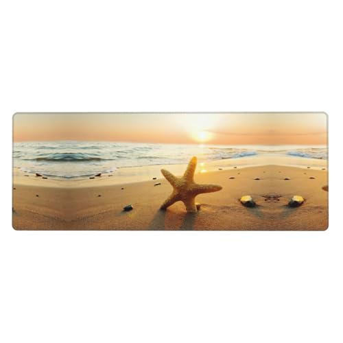 Starfish Premium Gaming-Mauspad, auslaufsicher, schmutzabweisend, Stoff, 800 x 300 x 3 mm lang, Schreibtischunterlage Starfish Premium Gaming-Mauspad, auslaufsicher, schmutzabweisend, Stoff, 800 x 300 x 3 mm lang, Schreibtischunterlage von Pidgazdfgv