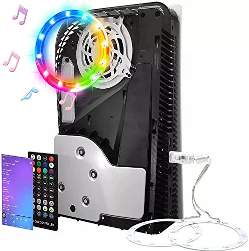 RGB LED Lichtleiste für PS5 Pro, Sound Sync Control, USB/APP/IR Remote von Pidynx