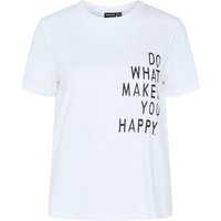 pieces Kurzarmshirt "PCMARIA SS O-NECK TEE BC MM JRS" von Pieces