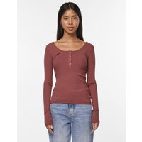 pieces Langarmshirt "PCKITTE LS TOP NOOS BC" von Pieces