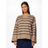 pieces Rundhalspullover "PCMATHILDE LS O-NECK KNIT NOOS BC" von Pieces