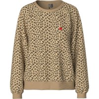 pieces Sweatshirt "PCGRETA LS EMB UB SWEAT FC" von Pieces