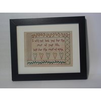 Liebe Dich Sampler von PiecesPinsandPaint