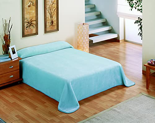 Pielsa – 5047-62 | Decke | einfarbige Decke | Bettdecke | Sofadecke | Winterdecke | Samtdecke | hellblaue Decke | Bettdecke Größe 105 von Pielsa