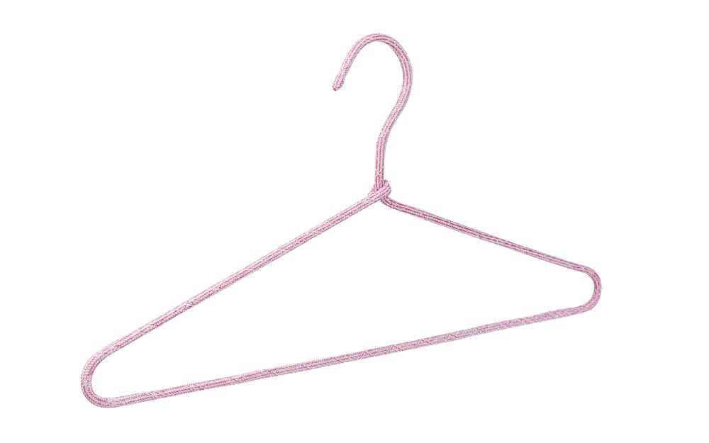 Garderobenbügel Turin, rosa von Pieperconcept