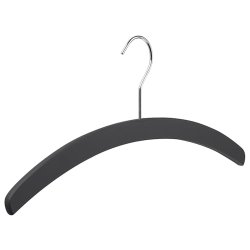 Pieperconcept Kleiderbügel IXCEE Soft Touch anthrazit rutschhemmend Breite 45 cm Kugelhaken Auflagebreite 8 mm von Pieperconcept