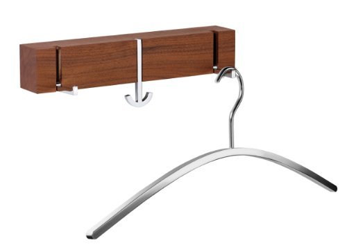 pieperconcept Ancora TRE Wandgarderobe wandhaken nussbaum geölt 8104 Union von Pieperconcept