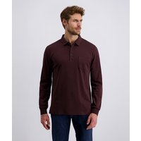 Pierre Cardin Langarm-Poloshirt, Brusttasche mit Marken- Applikation von Pierre Cardin