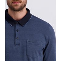 Pierre Cardin Langarm-Poloshirt, mit Fischgratmuster Pierre Cardin Langarm-Poloshirt, mit Fischgratmuster von Pierre Cardin