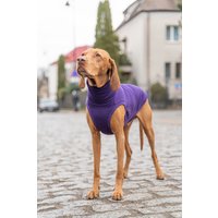 90% Baumwolle - Sweatshirt Für Vizsla Hundebekleidung Lila von PieskiwKreski