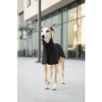 Softshell - Mantel Für Whippets Mit Reflektoren Whippet Kleidung Schwarz von PieskiwKreski
