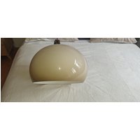 Pendellampe Vintage Lampe Pilz Mid Centuri Space Age Retro von Pietsbodega