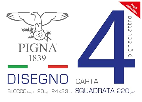 Pigna Paolo Papierfabriken CF10 Blöcke P4 stilvollen 24 x 33 von Pigna
