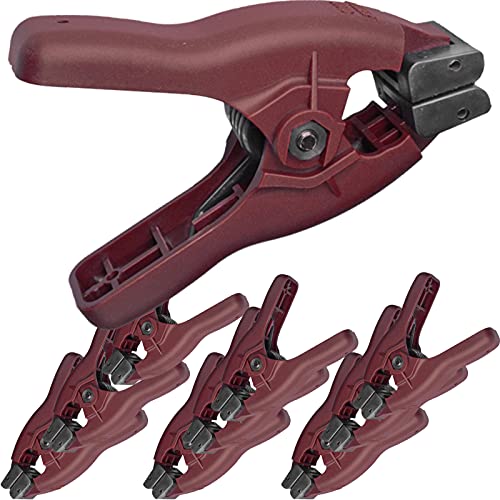 10 x Piher Feder-Klemme Zange Druckzwinge Verleimzwinge Druckzange verstellbar Set von Piher