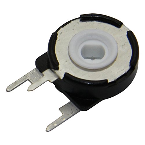 2X PT15NH05253A2020S Potentiometer: für den Einbau 1-Drehung,stehend 25kΩ 250mW von Piher