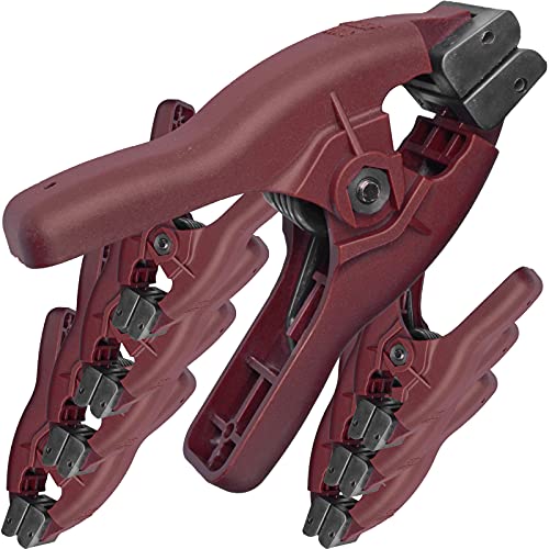 8 x Piher Feder-Klemme Zange Druckzwinge Verleimzwinge Druckzange verstellbar Set von Piher