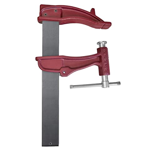 PIHER Maxipress XXL Hochleistungs-Schraubzwinge 40 cm mit bis zu 2,2 t Spannkraft von Piher