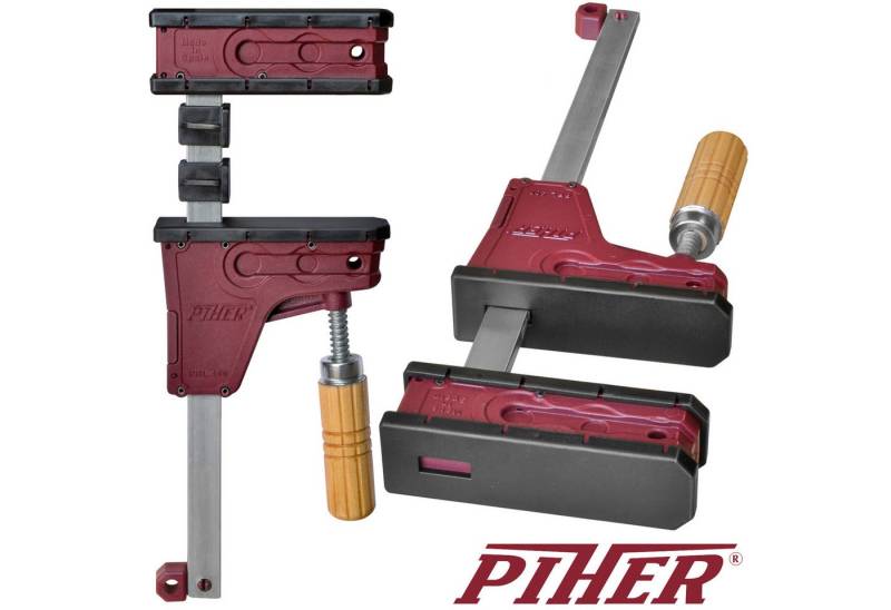 Piher Einhandzwinge 4 x Piher Parallel Schraubzwinge PRL 400 kg 80 cm Piher Einhandzwinge 4 x Piher Parallel Schraubzwinge PRL 400 kg 80 cm von Piher