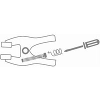 Verstellbare Federklemme Piher 3 cm - 30910 von Piher