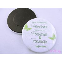Magnet -Patentante Und Trauzeugin - Zur Hochzeit Oder Taufe von PiiJeysIdeenreich