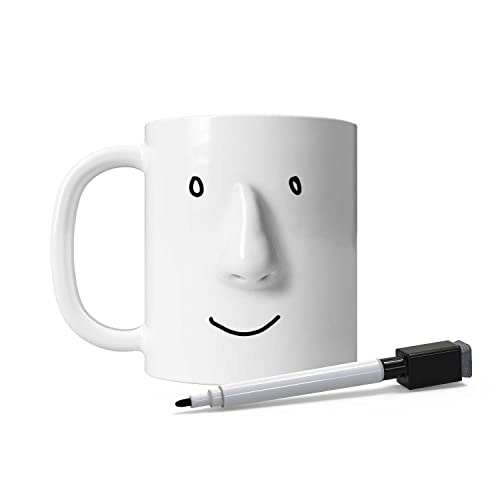 My Mood Today Keramik DIY Tasse + Stift | Tasse selbst dekorieren | personalisierte Tasse | niedliche Tasse Geschenk für Sie oder Ihn | Coole Tassen Geschenkidee von Pikkii