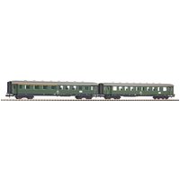 Piko N 40621 N 2er-Set Schürzeneilzugwagen der DB 1./ 2. Klasse von Piko N
