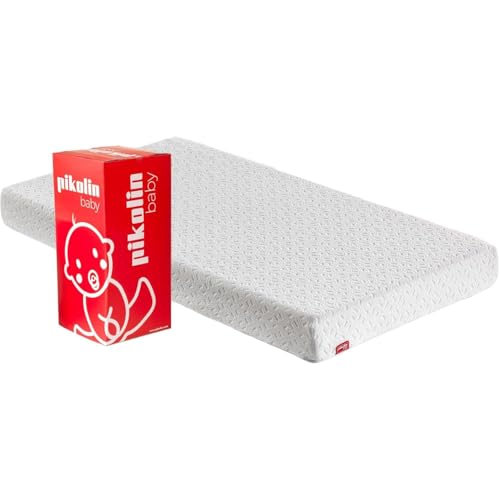 Pikolin Home - Babymatratze 60 x 120 cm – Fester Schaumstoff und Visco BabyAdapt – Bezug waschbar und atmungsaktiv – Sicherheit und Komfort Öko-TEX – Made in Europe von Pikolin Home