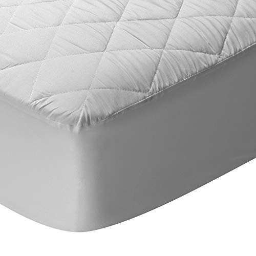 Pikolin - Quilted Fibre Mattress Protector – Waterproof, Hypoallergenic, white Cama 135-135 x 190/200 cm white von Pikolin Home