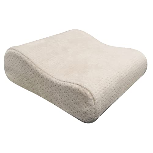 Pikolin Home - Viskoelastisches Reise Kopfkissen, ergonomisch, Festigkeit mittel-soft, 30 x 25 cm, Höhe 11 cm von Pikolin Home