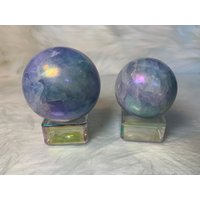 Blauer Calcit - Aura Kristallkugeln Wunderschön Blauer Calcit - Aura Kristallkugeln Wunderschön von PiksysProjects