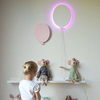 Ballon Lampe, Kinderzimmer Licht, Dekor, Wandleuchte, Beleuchtung, Baby-Nachtlicht, Baby-Dusche-Geschenk von PikuLights