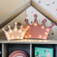 Hölzerne Kronen-Nachtlichter Handbemalte Prinzessin Für Das Kinderzimmer von PikuLights
