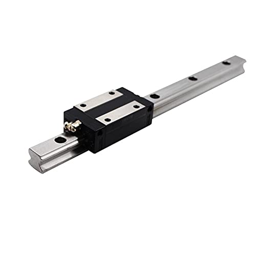 Pilang Zxxin-Linearführungen, HGR15 Linearführungslänge 15 mm, HGH15CA oder HGW15CC Linearblock CNC-Teile, HGR15 200-550 600 700 800 mm, langlebig (Color : 1 HGH15CA and 1 Rail Length von Pilang