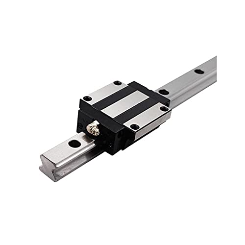 Pilang Zxxin-Linearführungen, HGR15 Linearführungslänge 15 mm, HGH15CA oder HGW15CC Linearblock CNC-Teile, HGR15 200-550 600 700 800 mm, langlebig (Color : 1 HGW15CC and 1 Rail Length von Pilang