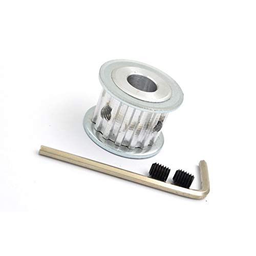 Zxxin-Zahnriemenscheibe, 10 Zähne T5 Timing Synchrone Riemenscheibe, Bohrung 5/6 / 6,35 mm, Breite 10/15 mm, Zahnrad 10-T5-10 AF 10TETEH 10T Stark und robust von Pilang