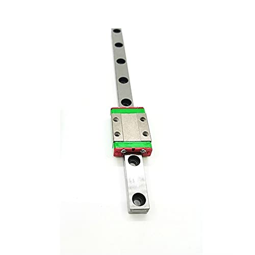Pilang zxxin-Linearführungen, 12mm Linearführung, MGN12 L = 100-700 800mm Linearschienengleis, MGN12C oder MGN12H Edelstahl Linearschienenwagen, langlebig (Color : MGN12C, Length von Pilang