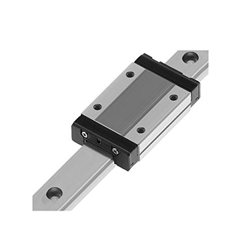 Pilang zxxin-Linearführungen, 12mm lineare Führer, MGN12H oder MGN12C Block 3D-Drucker CNC, MGN12 100-550 600 700 mm Linearschiene, dauerhaft (Color : MGN12H, Guide Length : 400mm) von Pilang