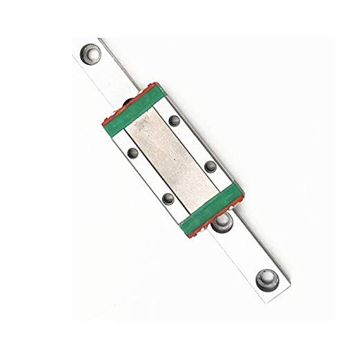 Pilang zxxin-Linearführungen, Linearanleitung MGN9 100-450 500 550 600 700 mm Linearschiene, MGN9H oder MGN9C Block 3D-Drucker CNC, dauerhaft (Color : MGN9H, Guide Length : 700mm) von Pilang