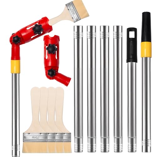 Pilikoll Mehrwinkel Pinsel Verlängerung Mehrwinkel-Pinsel-Verlängerungsstangen Multi Angle Paint Brush Extende mit Pinsel Pinselverlängerungshalter für Hohe Decken Wände Zier, Eckenanstrichwerkzeug Pilikoll Mehrwinkel Pinsel Verlängerung Mehrwinkel-Pinsel-Verlängerungsstangen Multi Angle Paint Brush Extende mit Pinsel Pinselverlängerungshalter für Hohe Decken Wände Zier, Eckenanstrichwerkzeug von Pilikoll