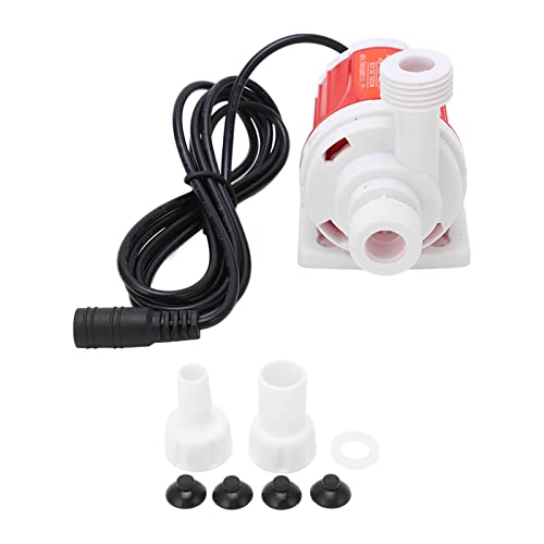 10W),DC 12V Tauch pumpe (1000L/h, ultra leise Wasserpumpe, Hochstrom pumpen Frequenz umwandlung schwanzlose Pumpe Amphibien pumpe für Heim teich becken Fischbecken Brunnen von Pilipane