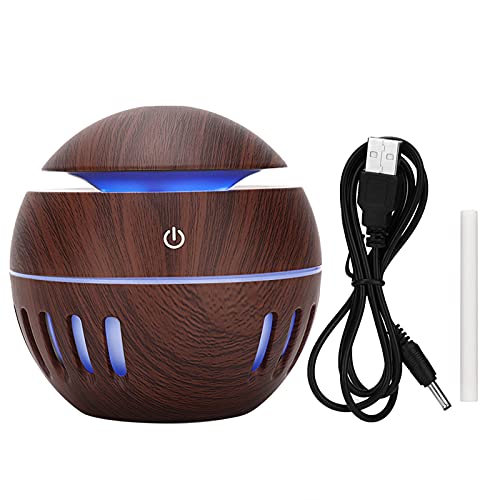 130 ml USB -Desktop Bunte LED Diffusor Schlafzimmer Air Mist Maker Mute Ultraschallanfeuchter von Pilipane