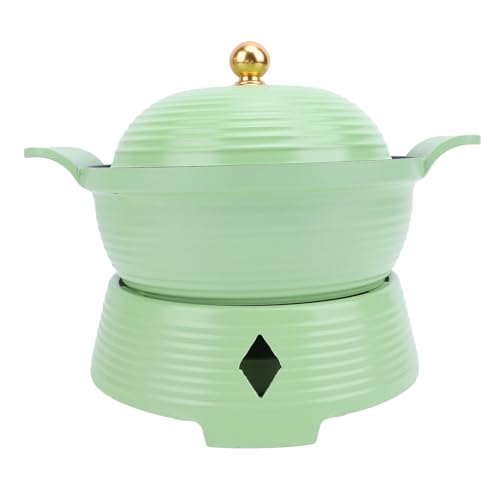 Alkoholherd heißer TOpf -vielseitiger Aluminiumlegiergeistkocher mit Pot Liquid Herd Camping Cooker für Home Hotel Restaurant (Tief) von Pilipane