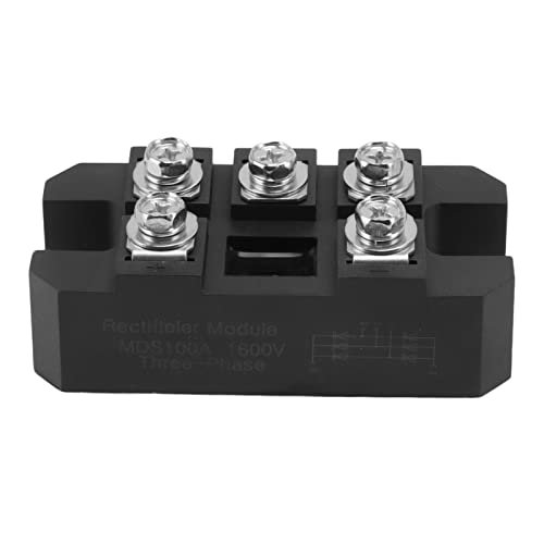 Brückengleichrichter 3 Phase Diode 100A 1600 V MDS100A Hochleistungsrichtermodul für Batterieladungen und industrielle Anwendungen ABS -Stahl Brückengleichrichter 3 Phase Diode 100A 1600 V MDS100A Hochleistungsrichtermodul für Batterieladungen und industrielle Anwendungen ABS -Stahl von Pilipane