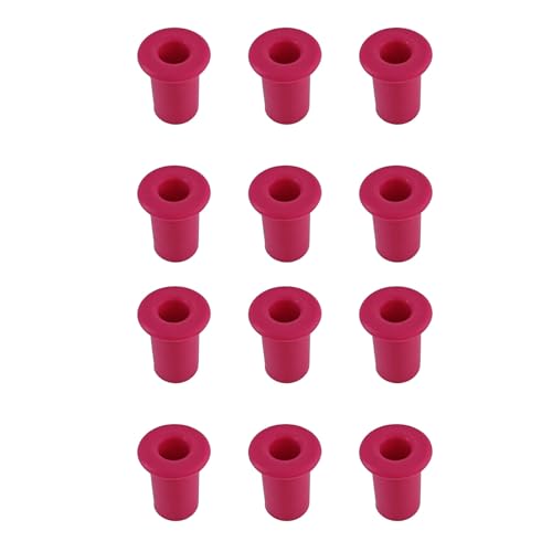 Cake Corer Cupcake Corer Pastry Corer wiederverwendbares Silikon einfach mit Grabenlöchern Werkzeug für Küchenbackdesserts Heimrestaurant (12pcs) von Pilipane