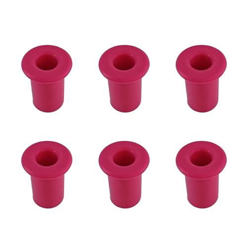Cake Corer Cupcake Corer Pastry Corer wiederverwendbares Silikon einfach mit Grabenlöchern Werkzeug für Küchenbackdesserts Heimrestaurant (6pcs) von Pilipane