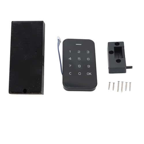 Elektronisches Kabinettssperrungs -Kit Digital Touch Tastatur Lock Passwort Eingabe Keyless Security Lock für Garderobe Cabinet Sauna Center ABS Edelstahl 180 g 56.3x107.34mm von Pilipane