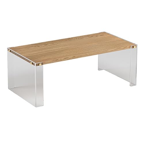 Erker Fenstertisch Innovative Minimalist Moderne Acryl -Lorbefenster Tee Tisch für Kaffee Erker Fenster Tisch Couchtisch für Schlafzimmerstudienzimmer (Klar) von Pilipane