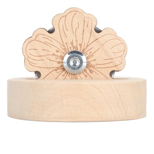 Gewindeschneider Mehrzweck Effizienter sicherer Tischfleischgarnschneider mit Klingenretter und Schlupfwiderstand zum Quiltnähen (Pfirsichblüte) von Pilipane