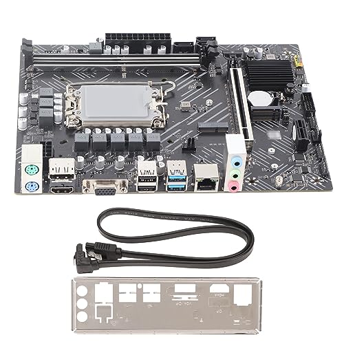 Motherboard M LGa 1700 Pin DDR4 Desktop-Computer Motherboard Für M.2 Core 12 Generation CPU Mit WiFi Schnittstelle, H610 Gaming Motherboard, von Pilipane