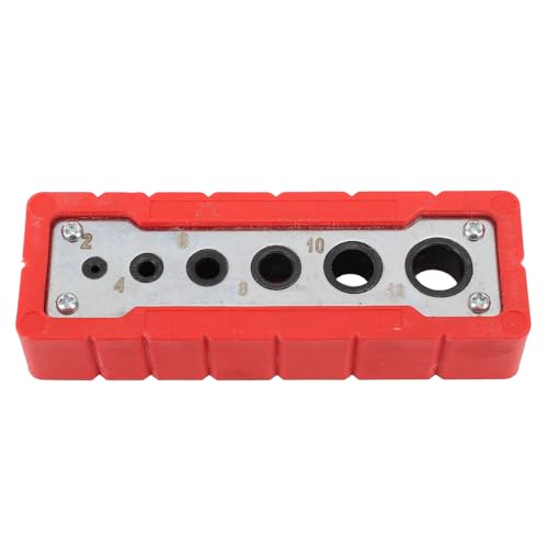 Holzbearbeitungsbohranleitung professioneller Präzisionsbohrer -Jig Handheld Dübel Loch Loch PositionSer für DIY -Holzbearbeitungsprojekte Stahl Kunststoff 4.7x1.6x0.9in Holzbearbeitungsbohranleitung professioneller Präzisionsbohrer -Jig Handheld Dübel Loch Loch PositionSer für DIY -Holzbearbeitungsprojekte Stahl Kunststoff 4.7x1.6x0.9in von Pilipane